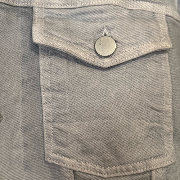 Men's J Brand Gray Heavy Greywash Denim Jacket Classic Design - Picture 6 of 12